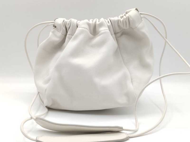 ジルサンダー買取　ドローストリングショルダーバッグ